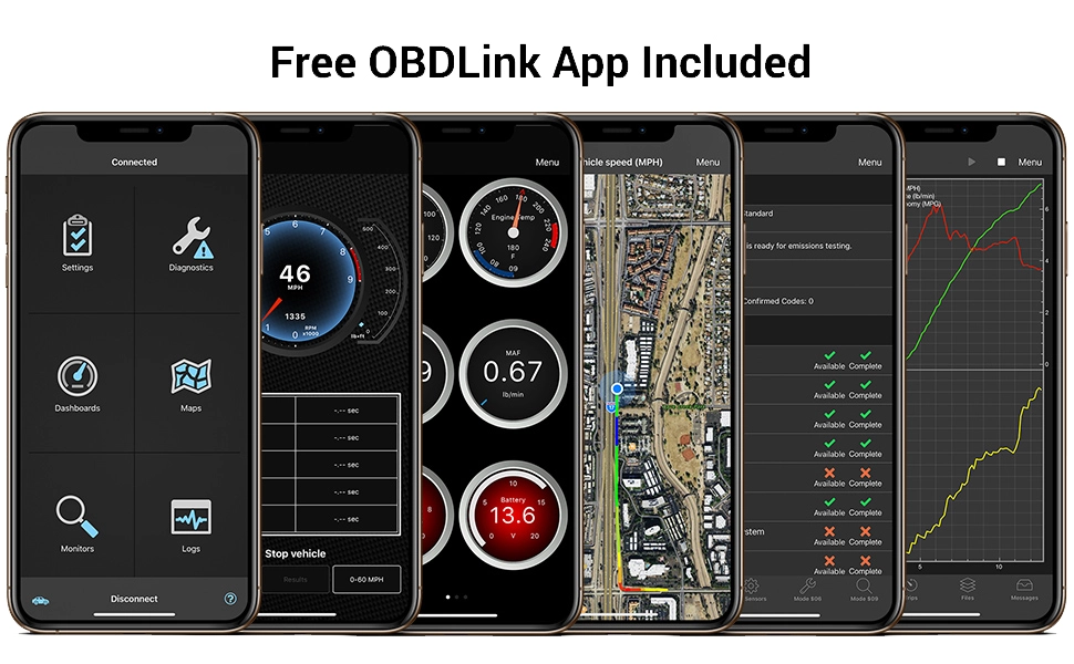OBDLink CX OBD2 BMW Diagnostic Scan Tool Free App