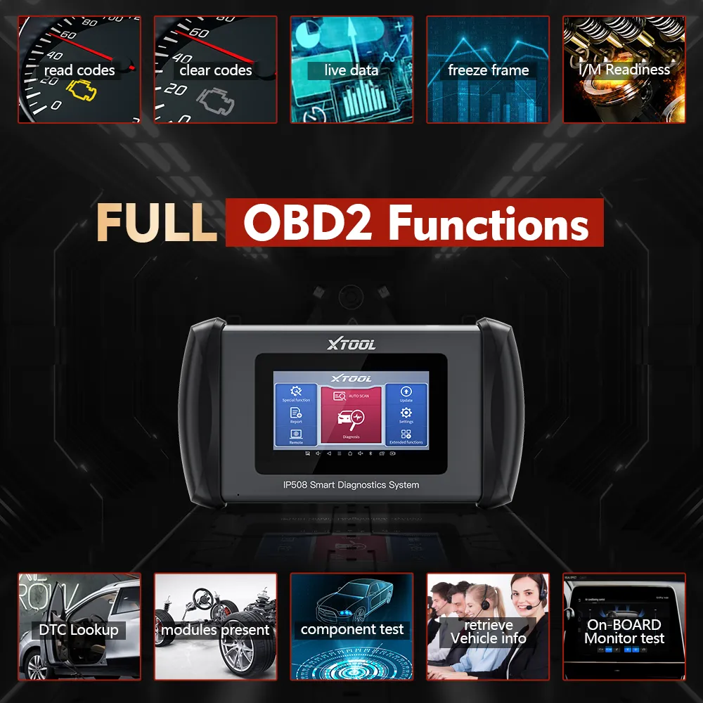 XTool IP508 Full OBD2 Functions