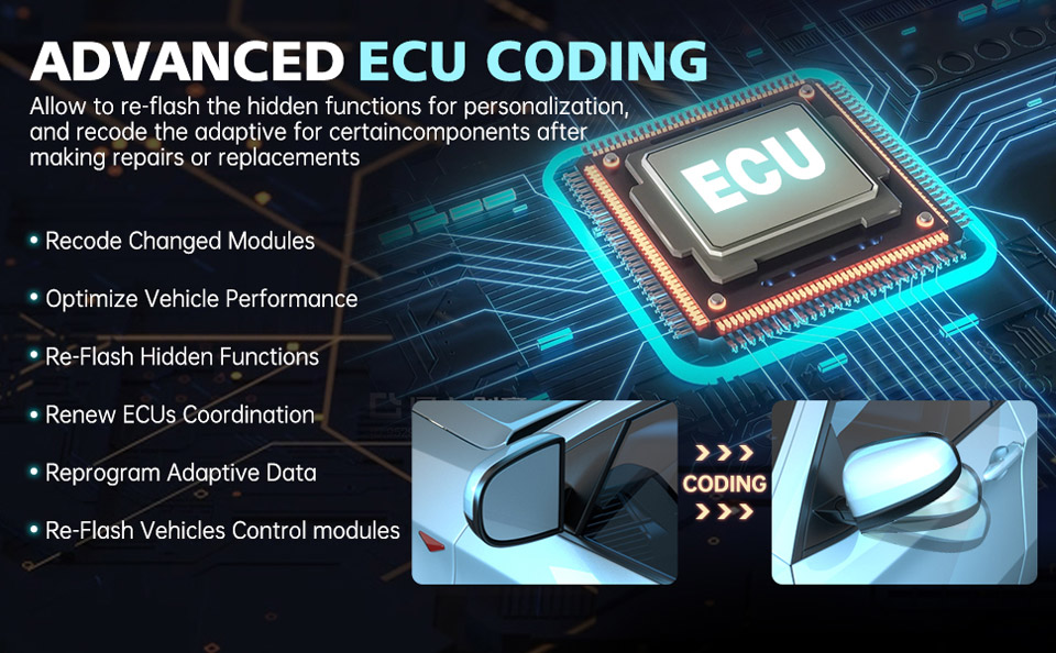 XTOOL D8 Advanced ECU Coding