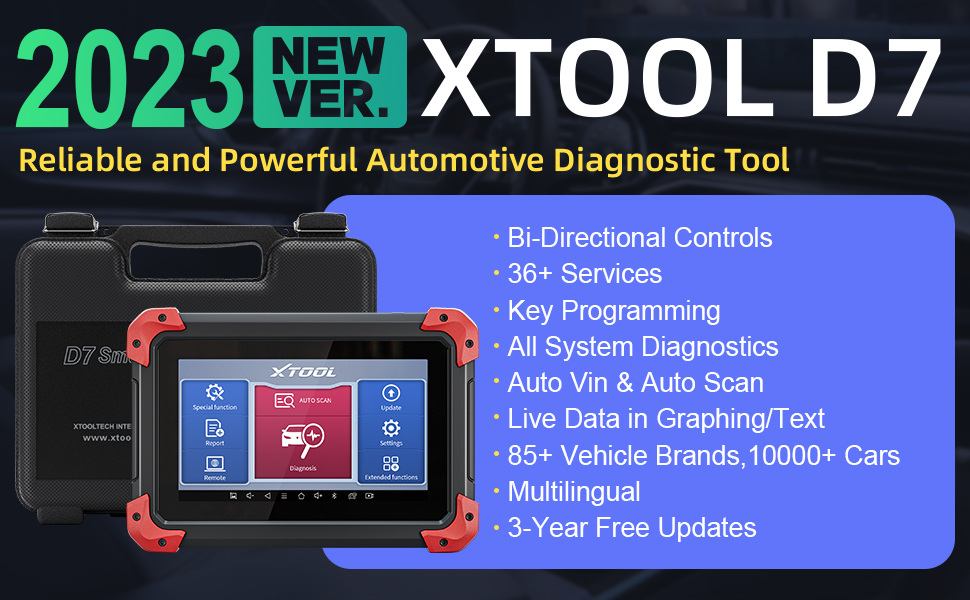 XTool D7 Diagnostic Scan Tool