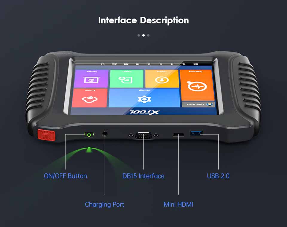 XTOOL A80 Pro Bi-Directional All System Diagnostic Tool