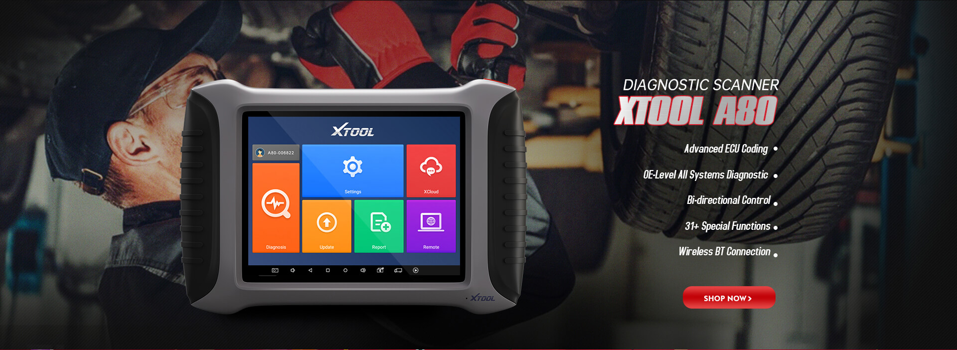 XTool A80 Diagnostic Scanner
