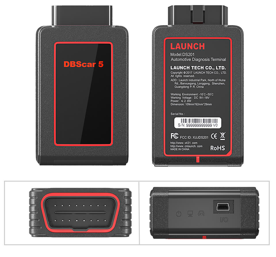 Launch 8INCH X431 V Full System Automotive Diagnostic Tool with BT/Wifi