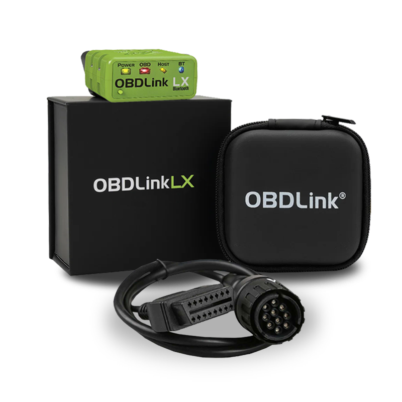 OBDLink LX Bluetooth + 10Pin Adapter For BMW Motorbike Bimmercode