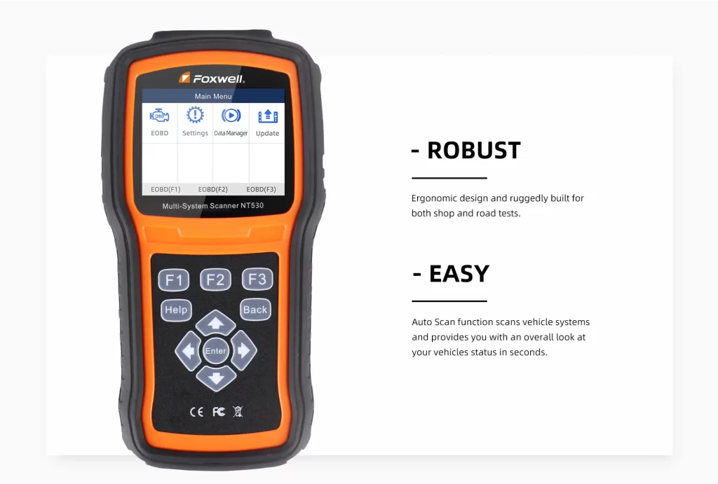 Foxwell NT530 Easy Use Multi System Scanner