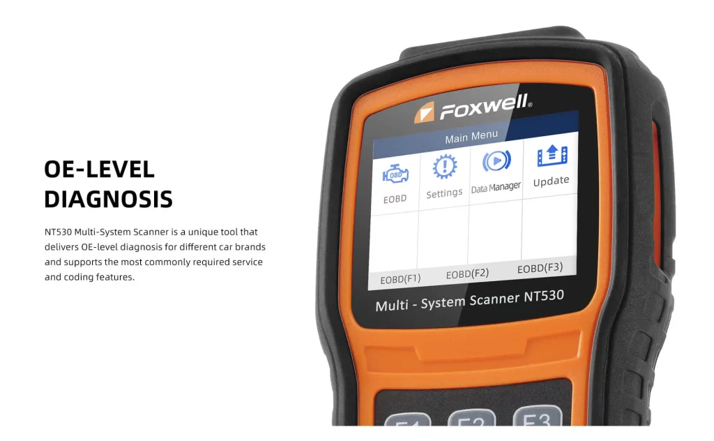 Foxwell NT530 Multi System OE-Level Scanner
