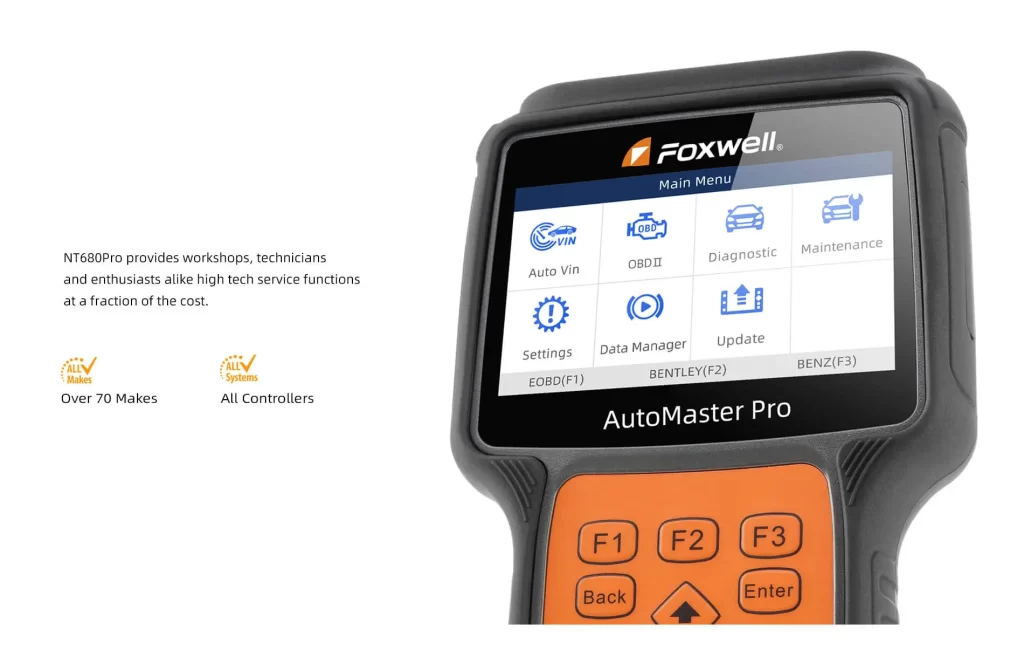 Foxwell NT680 Pro OBD Scan Tool