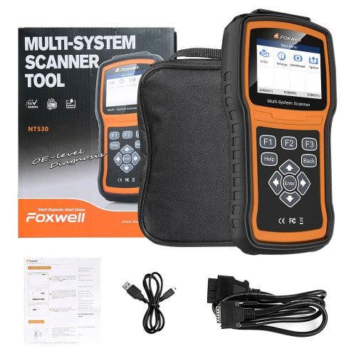 Foxwell NT530 Scan Tool Contents